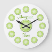 Margarita Time Clock Große Wanduhr (Vorderseite)
