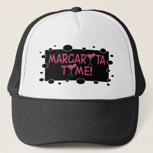 Margarita Time hat Truckerkappe (Vorderseite)