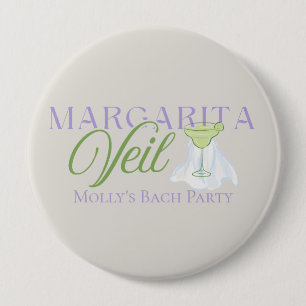 Margarita Veil - Fun Junggeselinnen-Abschied Button
