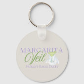 Margarita Veil - Fun Junggeselinnen-Abschied Schlüsselanhänger (Vorderseite)