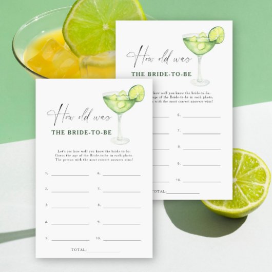 Margarita - Wie alt war die Braut, um Spiel zu wer