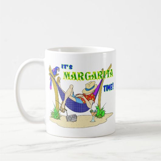 MARGARITA-Zeit Kaffeetasse (Links)