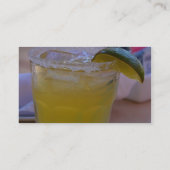 Margaritas-Eis-Getränke Visitenkarte (Rückseite)