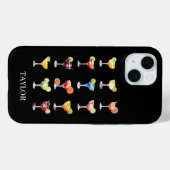 Margaritas für jeden Monogramm Case-Mate iPhone Hülle (Rückseite (Horizontal))