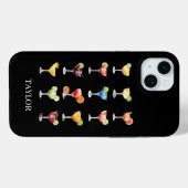 Margaritas für jeden Monogramm Case-Mate iPhone Hülle (Rückseite (Horizontal))