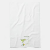 Margaritas Made Me Do It – Recipe Bar  Geschirrtuch (Vertikal)