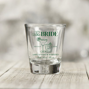 Margaritas & Matrimony Bachelorette Schnapsglas