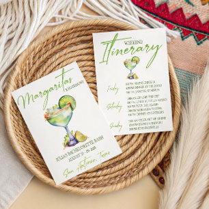 Margaritas & Matrimony Bachelorette Weekend Party Einladung