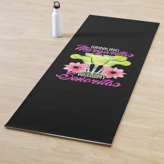 Margaritas mit meinen Senoritas trinken Yogamatte (Beispiel)