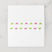 Margaritas Platzkarte (Außenseite Aufgefaltet)