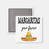 Margaritas Por Favor Cinco De Mayo 2021 Magnet (Vorderseite/Rückseite)