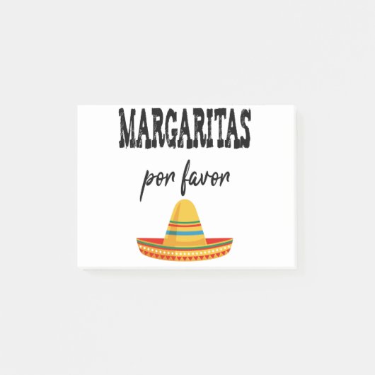 Margaritas Por Favor Cinco De Mayo 2021 Post-it Klebezettel (Vorderseite)