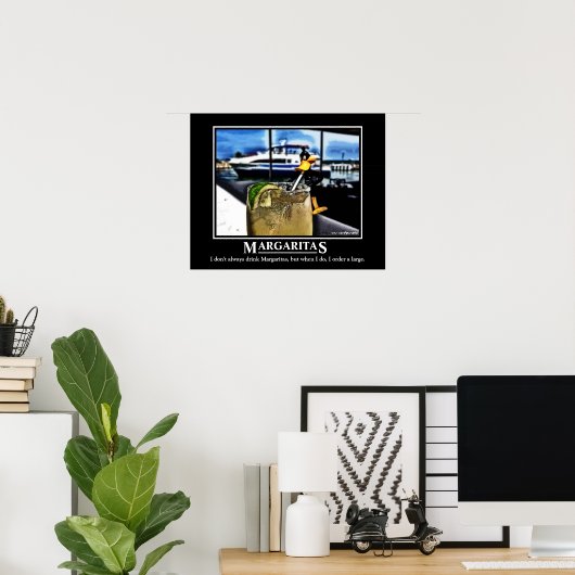 MARGARITAS POSTER (Heimbüro)