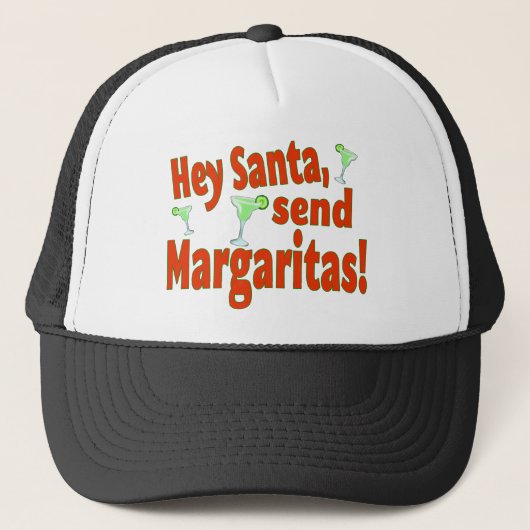Margaritas senden truckerkappe (Vorderseite)