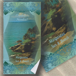 Margaritas, Sun & Beach 0026 Strandtuch