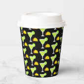 Margaritas + Tacos! Pappbecher (Vorderseite)