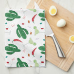 Margaritas und Chili Paprikaschoten Fiesta Thema Geschirrtuch<br><div class="desc">Genießen Sie Ihre Küche mit diesem spaßigen margarita Küchentuch. Ideal für ein Fest oder jeden Tag.</div>
