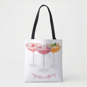 Margaritas und Eheversprechen Farbige Margaritas Tasche