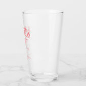 Margaritas und Matrimone Personalisiert Bacheloret Glas (Links)