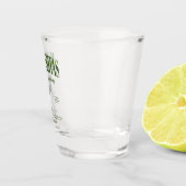 Margaritas und Matrimone Personalisiert Bacheloret Schnapsglas (Rechts)