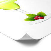 Margaritas und Mistletowein - Willkommen Bar Poster (Ecke)