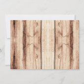 Margaritas und Monogramm-Party Einladung (Rückseite)