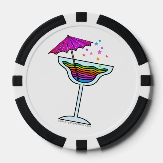 MARGARITASGLAS POKERCHIPS (Vorderseite)