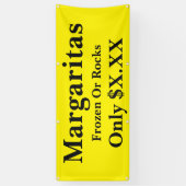 MargaritaSpecial redigieren zum Anzug 6 Fuß Banner (Vertikal)