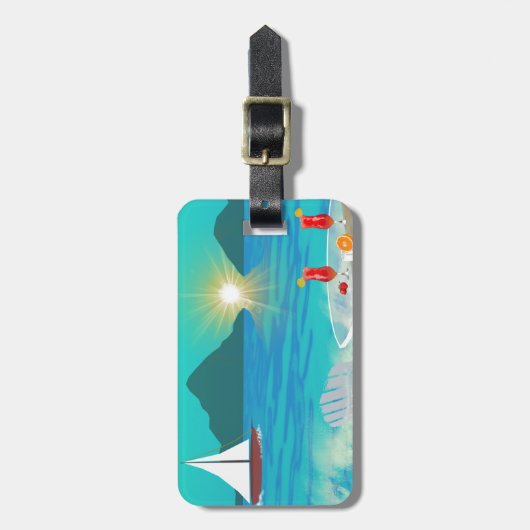 Margaritaville Gepäckanhänger (Vorderseite vertikal)