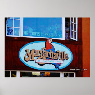 Margaritaville Restaurant u. Bar Poster