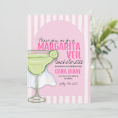 Margartia Veil Einladung (Stehend Vorderseite)