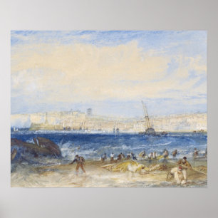Margate, c.1822 (w/c auf Papier) Poster