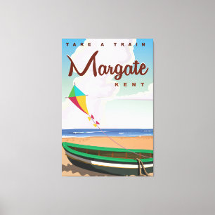 Margate Kent Vintage-Reiseplakat Leinwanddruck