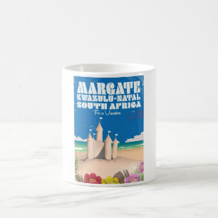 Margate, KwaZulu-Natal Südafrika Reise Druck Kaffeetasse