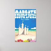 Margate, KwaZulu-Natal Südafrika Reiseausdruck Leinwanddruck (Vorderseite)