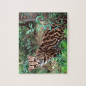 Margay, Leopardus wiedi, Ureinwohner von Mexiko na Puzzle (Vertikal)