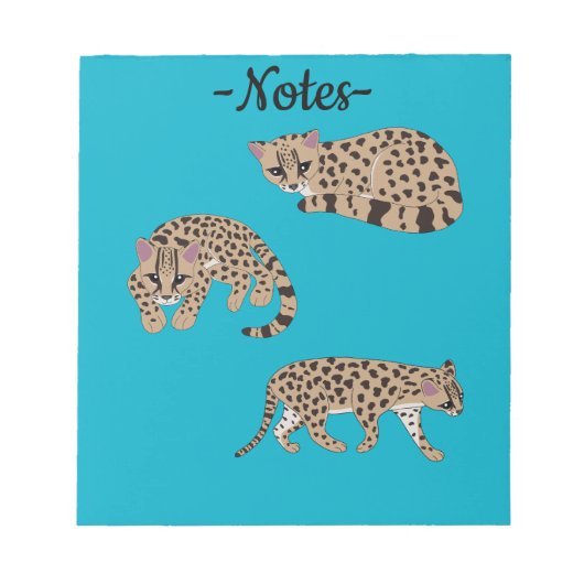 Margays Notizblock (Vorderseite)