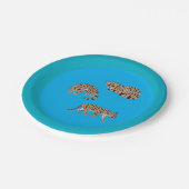 Margays Pappteller (Schrägansicht)