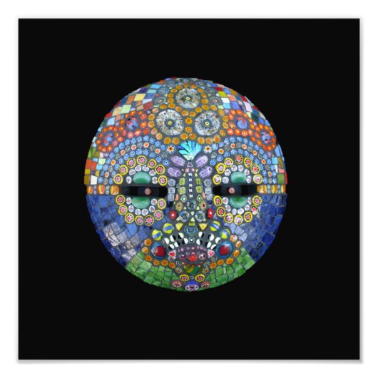 Marge Mosaic Mask Fotodruck (Vorne)