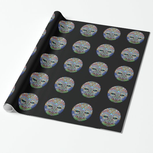 Marge Mosaic Mask Geschenkpapier (Ungerollt)