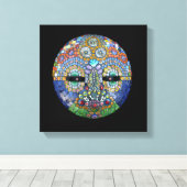 Marge Mosaic Mask Leinwanddruck (Insitu (Holzboden))
