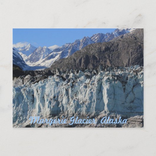 Margerie Glacier, Alaska Postcard Postkarte (Vorderseite)