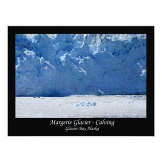 Margerie Glacier Calving/Glacier Bay Alaska Fotodruck