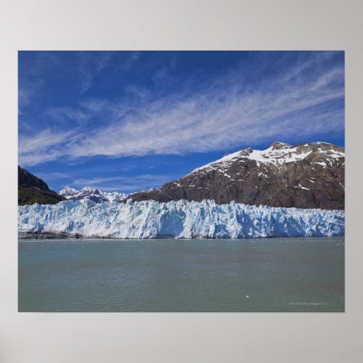 Margerie Glacier in Glacier Bay NP Poster (Vorne)