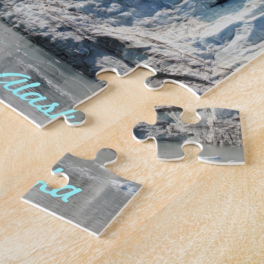 Margerie Gletscher, Alaska-Puzzlespiel Puzzle (Seite)