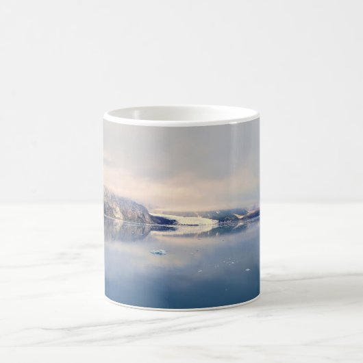 Margerie Gletscher, Gletscher-Bucht-Alaska-Tasse Kaffeetasse (Mittel)
