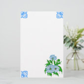 Margeriten Blume Briefpapier (Stehend Vorderseite)