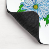 Margeriten Blume Mousepad (Ecke)