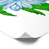 Margeriten Blume Poster (Ecke)