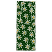 Margeritenfeld Geschenktüte Für Weinflaschen (Vorderseite)